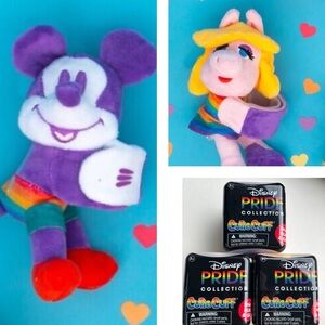 🌈 Three New Disney Cuff Bracelets Pride Collection Mickey Miss Piggy Cutie Cuff